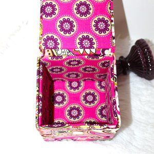 Vera Bradley Very Berry Paisley Holiday Ornament Box